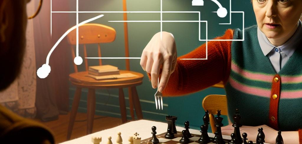 How to execute a fork in chess
