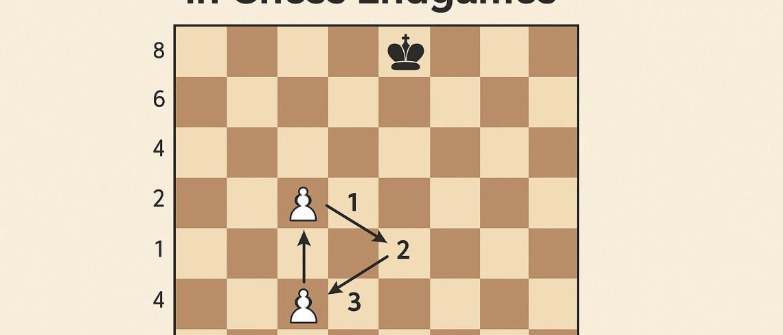 What is triangulation in chess endgames